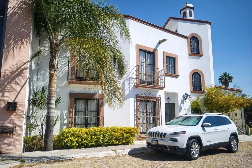 Spanish colonial style home in Paseo Real neighborhood San Miguel de Allende